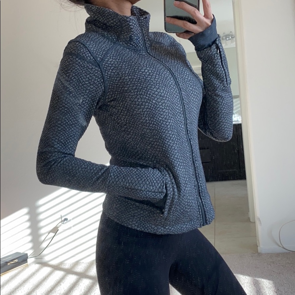 Under armor fitted jacket